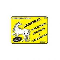 Polvo especial contra maleficios, enemigos y salaciones, para protegernos de todo mal.