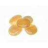 Yellow Calcite Flat Polished Stone