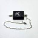 Shungite Pendulum with Tetragrammaton