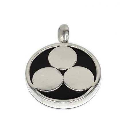 Drapeau de la Paix 4 cm. Argent Fi - Onyx