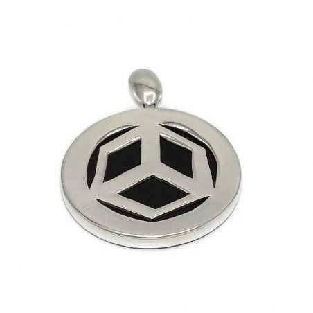 Antahkarana 4 cm. Argent Fi - Onyx