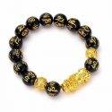 Pulsera Pixiu del Feng Shui, para atraer fortuna y protección.