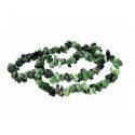 Ruby with Zoisite Chip Bracelet
