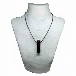 colgante shungit generador, punta hexagonal