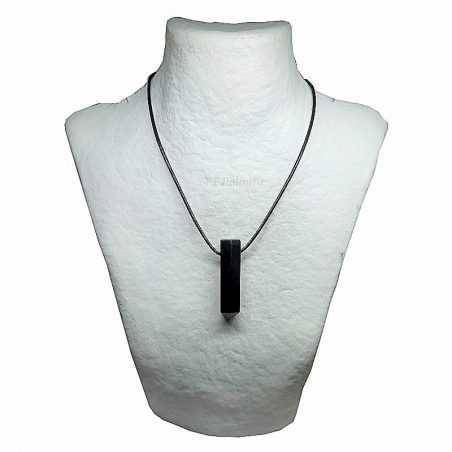 Pendentif Générateur Shungite (Pointe Hexagonale)