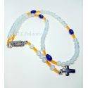 Our Lady of Guadalupe Rosary Stone and Crystal