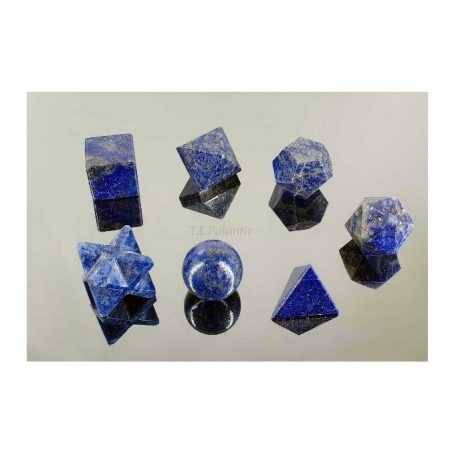 Chakras 7 Solides de Platon Lapis Lazuli