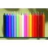 Colored Candle 21 Cm. (Colors to Choose)