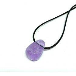 Pendentif Améthyste Type "Petite Poire" Mini Prominer - 2
