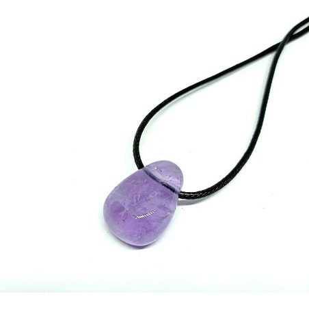 Pendentif Améthyste Type "Petite Poire" Mini Prominer - 2