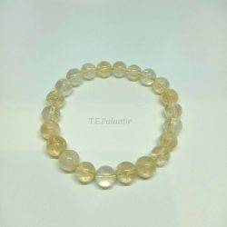 Citrine Quartz Bracelet 8 mm Ball. Prominer - 1