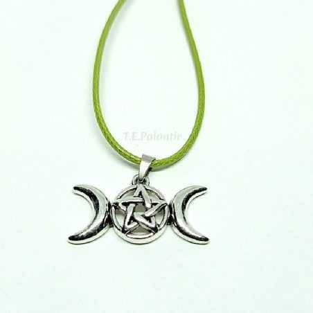 Pendentif en Métal Triple Déesse Adarttia Import - 1