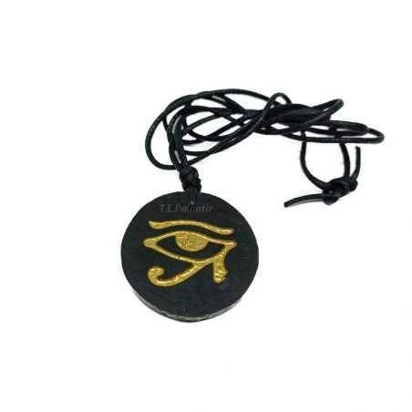 Pendentif Shungite Eyeil d'Horus Prominer - 2