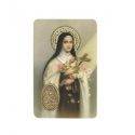 St. Teresa of Avila Print with Medal Eleggua Esoteric Import - 1