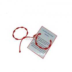 Bracelet Rouge 7 Noeuds Pour Enfant et Bébé Palantir - 1