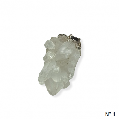 Pendentif Druse Quartz Prominer - 3