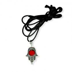Fatima's Hand Pendant With Crystal Palantir - 1