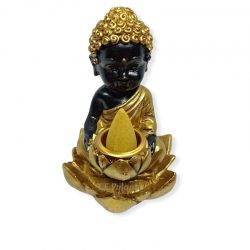 Encensoir Cascade de Fumée Bouddha Fleur de Lotus Puckator - 1