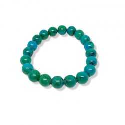 Bracelet Chrysocolle Boule Différentes Tailles Prominer - 3