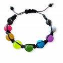 7 Chakras Shamballa Bracelet 10 mm. Prominer - 1