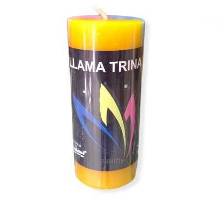 Bougie Flamme Trina, Bougie Métaphysique avec Prière Las Velas de Mariano - 1