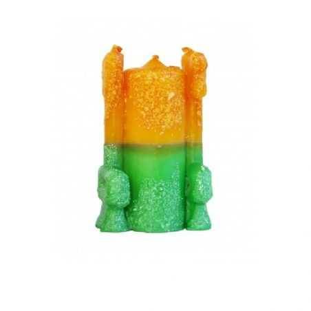 Dual-Key Big Candle Luck Ecotec Esoterismo - 2