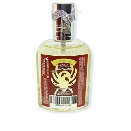 Perfume de garrapata, envase vaporizador de 100ml. incluye pequeño amuleto.
