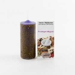 copy of Bougie aux Herbes Archange Saint Michel Eleggua Esoteric Import - 1