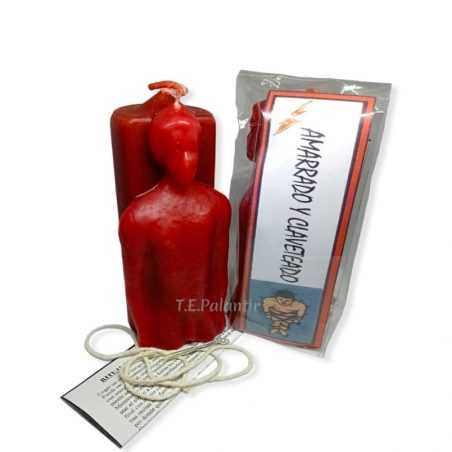 Big Candle Tied Up and Stuck Ecotec Esoterismo - 1