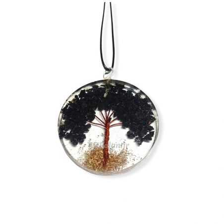 Pendentif Orgonite Arbre de Vie Circulaire Plana Dieguez - 2