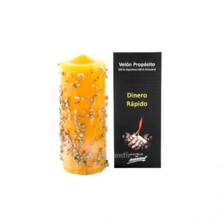 Bougie d'Argent Rapide Las Velas de Mariano - 1