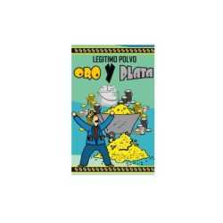 polvo de oro y plata