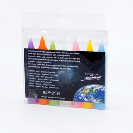 Pack 7 Velas Rayos de Luz