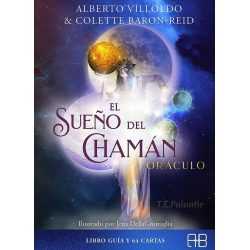El sueño del chamán oráculo con libro guía y 64 cartas.