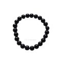 Pulsera turmalina negra bola 8 mm.