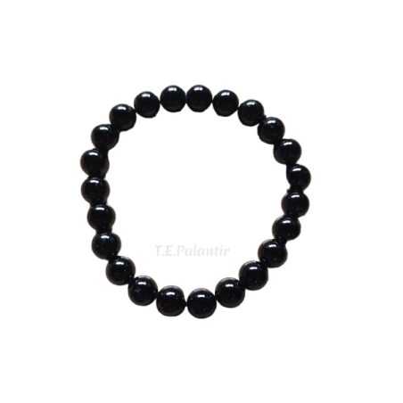 Black Tourmaline Bracelet 8 mm. Ball