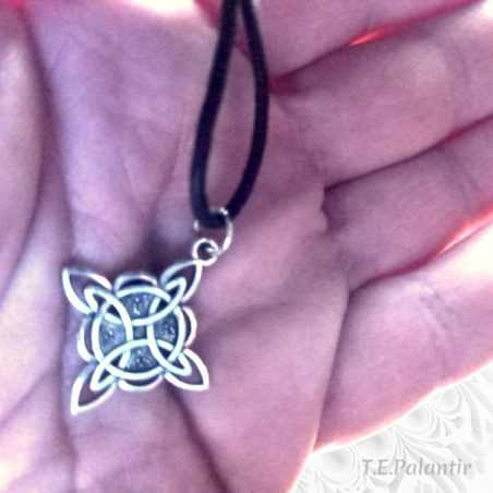 Metal Witch Knot Pendant