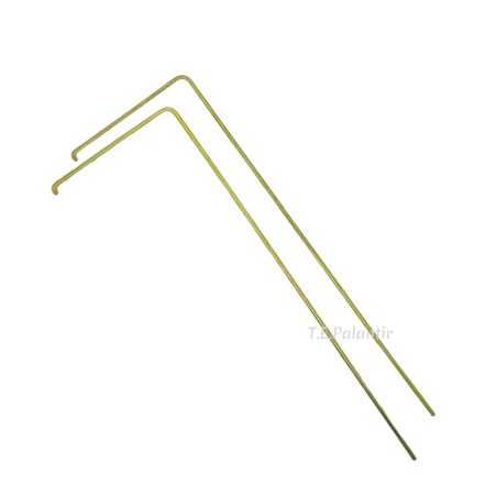 Baguettes de Sourcier en Laiton