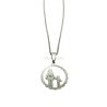 Pendant For Mom Steel with Chain
