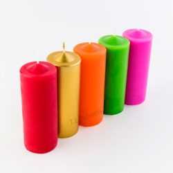 Velón macizo varios colores