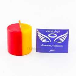 velón luz de ángel autoestima y optimismo