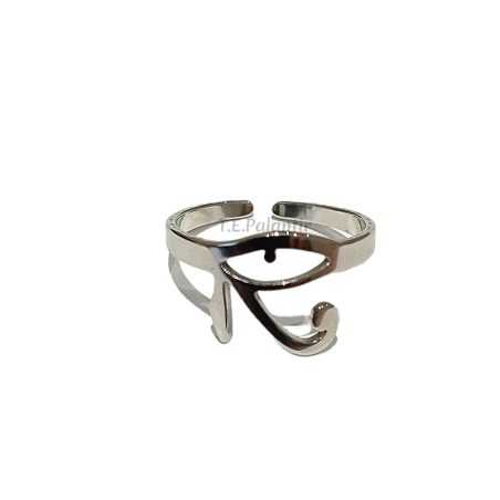 Bague Acier Oeil d'Horus