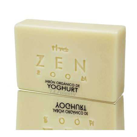 jabón orgánico de yogur especial para calmar e hidratar la piel