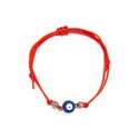 pulsera ojo turco con hilo rojo