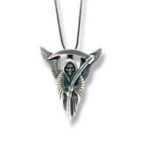 Pendentif en Acier Santa Muerte