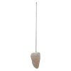 pendule en quartz rose brut