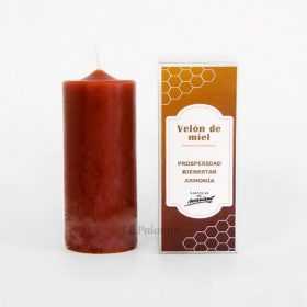handmade honey candle