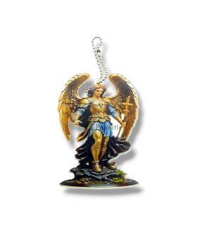 arcangel San Miguel colgante para coche