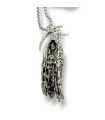 Holy Death Pendant with Chain