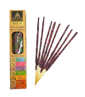 incienso orgánico 7 arcángeles aroma ritual.